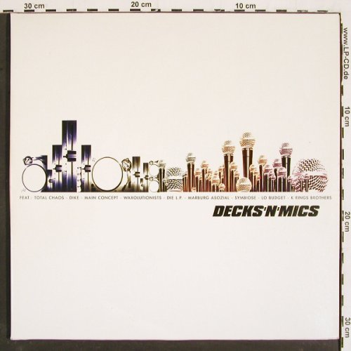 V.A.Decks'n'Mics: Total Chaos... dieL.P. , Foc, Deck8(51057-1), D, 2000 - 2LP - V5109 - 12,50 Euro