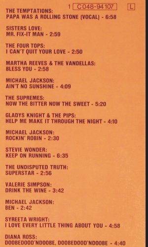 V.A.Tamla-Motown Vol.4: is Hot,Hot,Hot!, 14Tr., Foc, Motown (C 048-94107), D, 1973 Typ: LP Best.-Nr.: V5135 Preis: 7,50 Euro