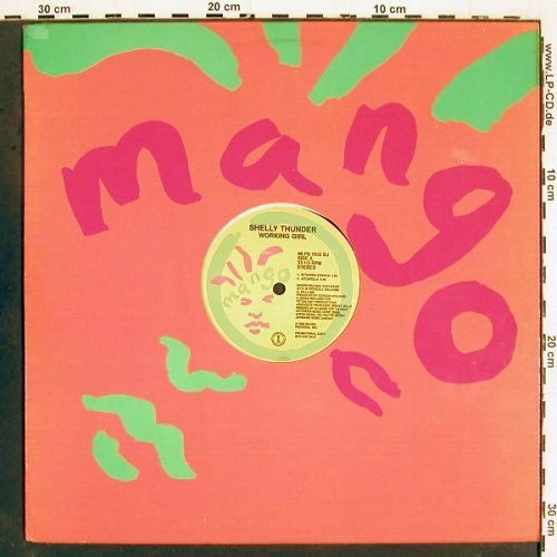 Thunder,Shelly: Working Girl*4, Mango(MLPS 7833 DJ), US, LC, 1990 - 12inch - V5184 - 3,00 Euro
