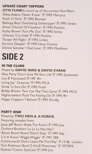 V.A.The Mixes-Strictly for DJ.sOnly: It's a swing thing, 80s Soul Mix..., DMC, Promo (DMC 153 3/4), EEC, 1995 Typ: 12"*2 Best.-Nr.: V5189 Preis: 7,50 Euro