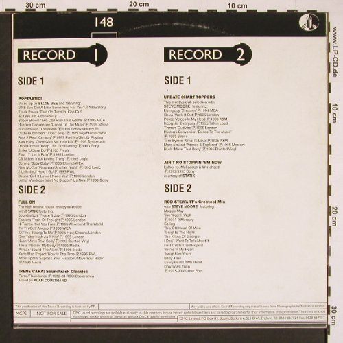 V.A.The Mixes-Strictly for DJ.sOnly: PopTastic...Rod Stewart's Great.Mix, DMC (DMC 148 3/4), EEC Typ: 12"*2 Best.-Nr.: V5190 Preis: 7,50 Euro