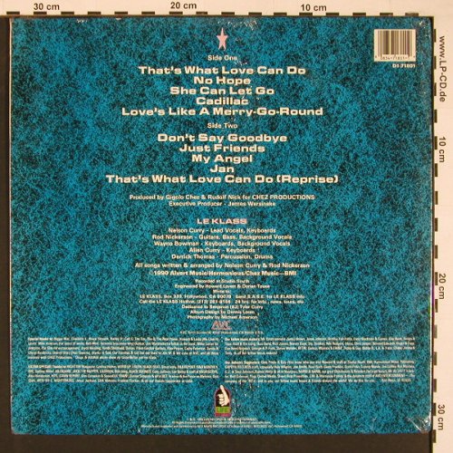 Le Klass: School Of Cool, FS-New, sealed, Life Records (D1-71801), US, 1990 Typ: LP Best.-Nr.: V5224 Preis: 9,50 Euro