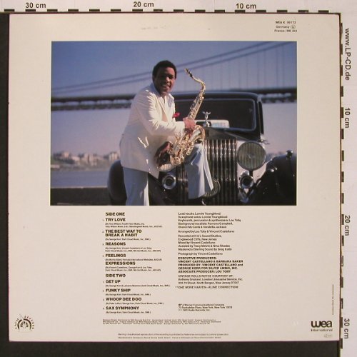 Youngblood,Lonnie: Feelings, WEA(K 99172), D, 1981 - LP - V5462 - 7,50 Euro