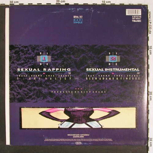 T-Sky Valley: Sexual Rapping*2 (7:39/instr.vg+), Teldec (6.20727 AE), D, 1983 Typ: 12" Best.-Nr.: V5557 Preis: 5,00 Euro