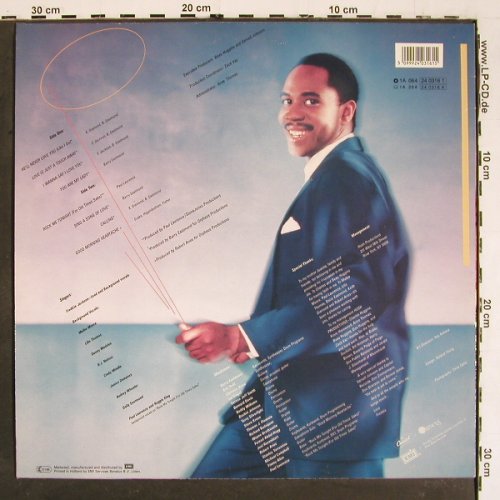 Jackson,Freddie: Rock Me Tonight, m-/vg+, Capitol (24 0316 1), NL, 1985 Typ: LP Best.-Nr.: V5564 Preis: 7,50 Euro