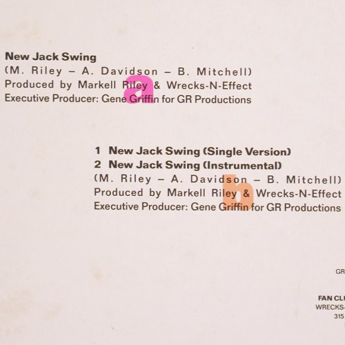Wrecks'n'Effect: New Jack Swing*3(mx Teddy Riley), Motown (ZT 43148), D, 1989 Typ: 12" Best.-Nr.: V5853 Preis: 6,00 Euro