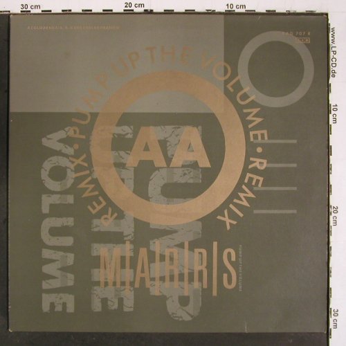 Marrs: Pump up the Volume(Remix)/Anitina, 4AD(BAD 707 R), F, vg+/m-, 1987 - 12inch - V6039 - 6,00 Euro