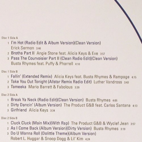 V.A.J-Records Urban Club Set 1: Erick Sermon... Alicia Keys, j Record(25301), EU, 18Tr., 2002 - 3LP - V6117 - 14,00 Euro