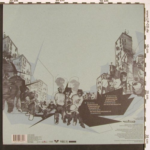 Raptile and Roger Rekless: My Style is free, 8Tr. 33rpm, Sub World(74321 82889 1), EU, 2001 - 12inch - V6124 - 7,50 Euro