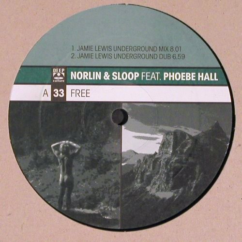Norlin & Sloop feat.Phoebe Hall: Free*4, Deep Culture(8573 89001-0), D, 2001 - 12inch - V6228 - 7,50 Euro