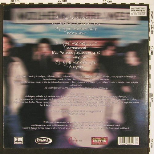 Pott Poeten: Egal Wie Weit / Passion Fusioniert, Flavamatic(), D, 6Tr., 2001 - 12inch - V6247 - 5,00 Euro