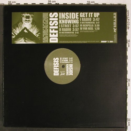 Defisis: Inside Knowing*3 / Get it up *4, S.W.A.M.P. (SWAMP°2), D, 2001 Typ: 12" Best.-Nr.: V6251 Preis: 5,00 Euro