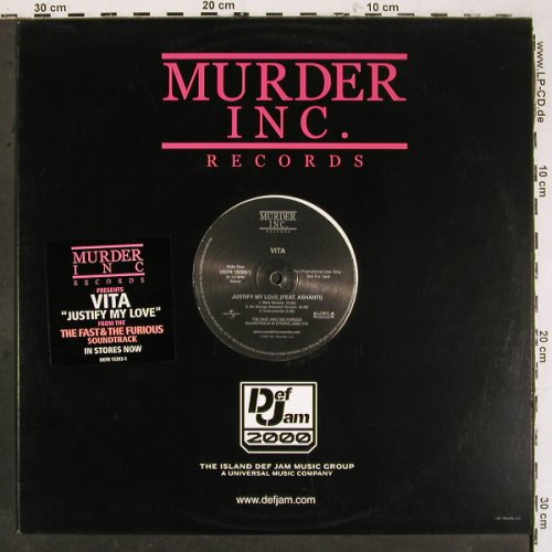 Vita / Black Child: Justify My Love*3 / The Prayer*3, Murder Inc. Records(DEFR 15293-1), US, 2001 - 12inch - V6297 - 5,00 Euro