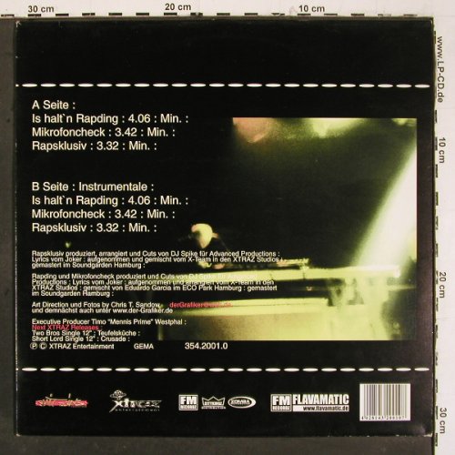 Rapsklusiv: Joker, 6 Tr., FM Recordz Xtraz (354.2001.0), D, 2000 Typ: 12" Best.-Nr.: V6298 Preis: 5,00 Euro