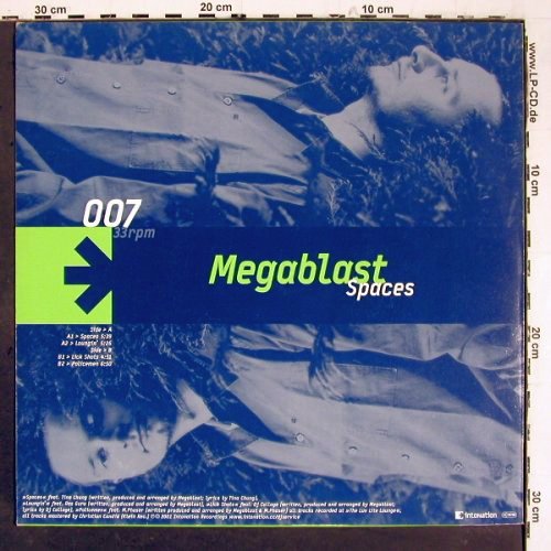 Megablast: Spaces+3, EP 33rpm, Intonation Recordings(007), A, 2001 - 12inch - V6301 - 9,00 Euro