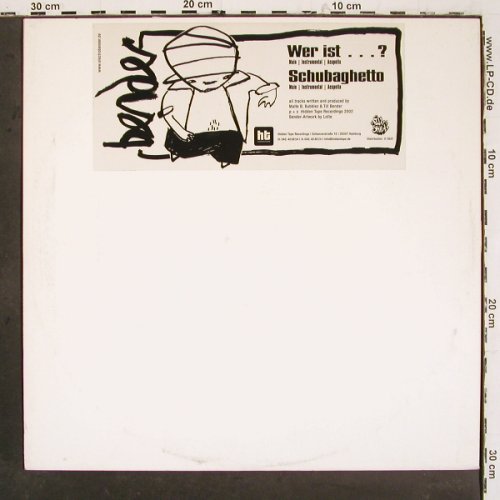 Bender: Wer Ist...? *3+3, Facts, Sticker, HiddenTape Recordings(HT 001), D, 2002 - 12inch - V6302 - 6,00 Euro