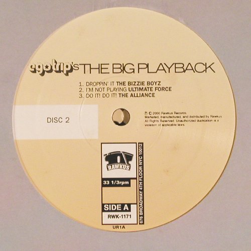 V.A.Egotrips The Big Playback: Divine Force.. Rammelzeh vs K.Rob, Rawkus (RWK-1171), US,Promo, 2000 Typ: 2LP Best.-Nr.: V6304 Preis: 14,00 Euro