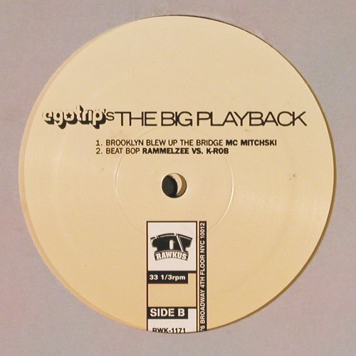 V.A.Egotrips The Big Playback: Divine Force.. Rammelzeh vs K.Rob, Rawkus (RWK-1171), US,Promo, 2000 Typ: 2LP Best.-Nr.: V6304 Preis: 14,00 Euro