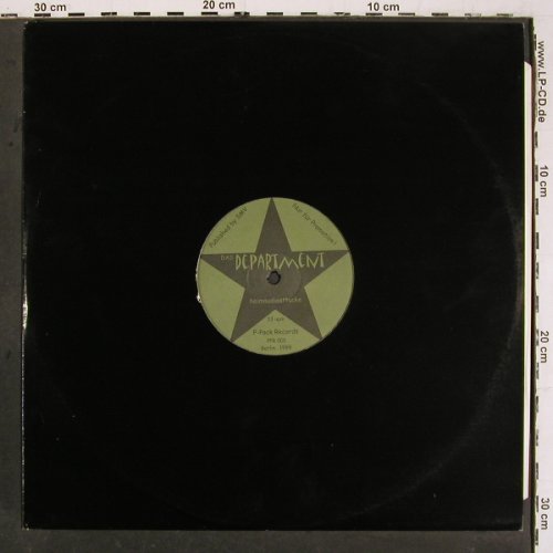 Department ,Das: Heimaudioattacke, 4 Tr., P-Pack Rec. LC(PPR001), D, 1999 - 12inch - V6311 - 5,00 Euro