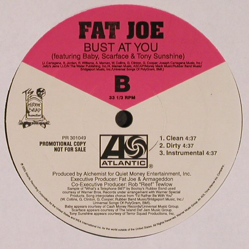 Fat Joe: Exclusive Box Set From 'Loyality', Atlantic (PR 301049), US, Promo, 2002 Typ: 12"*2 Best.-Nr.: V6316 Preis: 5,00 Euro