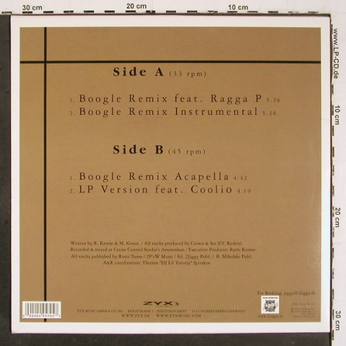 Sat-R-Day feat.Coolio: Don't Go Remix Part II *4, ZYX Jiggy Recordings (JIG 5040R-12), D, 2003 Typ: 12" Best.-Nr.: V6340 Preis: 4,00 Euro