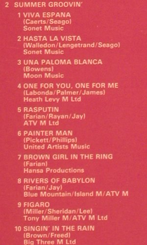 Enigma: Ain't No Stoppin',medley, 4Tr.,72Tr, Creole (6.24887 AP), D, 1981 Typ: LP Best.-Nr.: V6355 Preis: 6,00 Euro