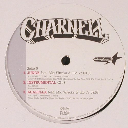 Charnell: Das Ist Echt*3 / Junge*3, FS-New, Eimsbush (EBV0060), D, sealed, 2003 Typ: 12" Best.-Nr.: V6396 Preis: 9,00 Euro