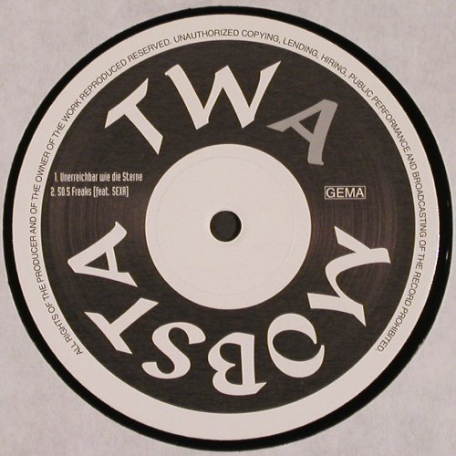 TWA Mobsta: Unerreichbar wie die Sterne*3+1, Fist Funk Records (1999-2), D, 1999 Typ: 12" Best.-Nr.: V6398 Preis: 5,00 Euro