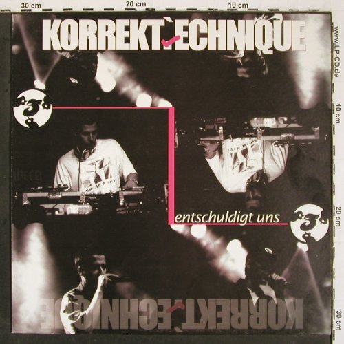 Korrekt.Echnique: Entschuldigt Uns*3/Drei doch eins*2, Cypher 3 Records (C3R001), D, 2000 Typ: 12" Best.-Nr.: V6399 Preis: 5,00 Euro