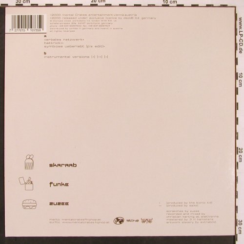 Symbiose,Die: Verbales Netzwerk, 6Tr., Deck 8 (51073-5), D, 2000 Typ: 12" Best.-Nr.: V6411 Preis: 5,00 Euro