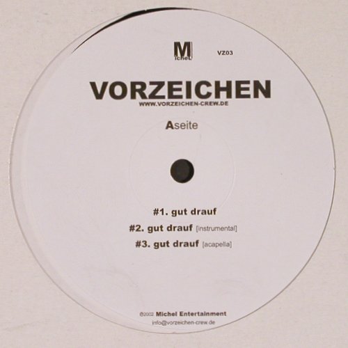Vorzeichen: Hip Hop Ist Meine Religion*3+2, Michel Entertainment(VZ03), D, 2002 - 12inch - V6415 - 5,00 Euro