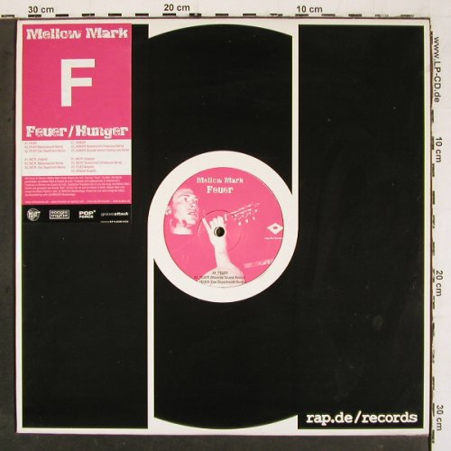 Mellow Mark: Feuer / Hunger,13Tr., rap.de / records(RAP0005-V), EU, 2002 - 12"*2 - V6417 - 5,00 Euro