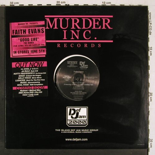 Evans,Faith / Ja Rule: Good Life*3 / Furious *3, Def Jam , FLC (DEFR 15295-1), US, Promo, 2001 Typ: 12" Best.-Nr.: V6437 Preis: 4,00 Euro