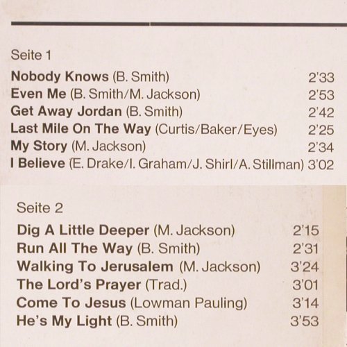 Jackson,Mahalia: Same, Mode Serie / Vogue (MDINT 9602), D, 1967 Typ: LP Best.-Nr.: V6510 Preis: 9,00 Euro