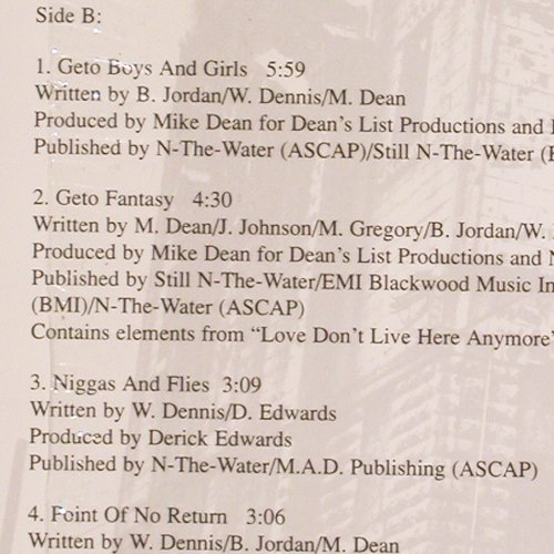 Geto Boys: The Resurrection, Rap-A-Lot(7243 8 41555 13), US, 1996 - LP - V6673 - 60,00 Euro