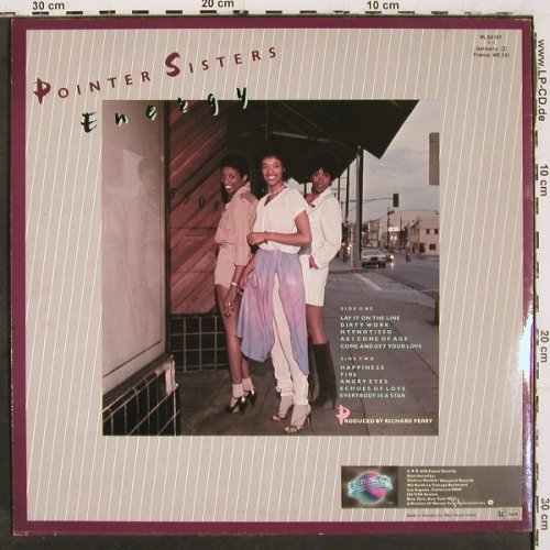 Pointer Sisters: Energy, Planet(PL 52107), D, 1978 - LP - V6710 - 6,00 Euro