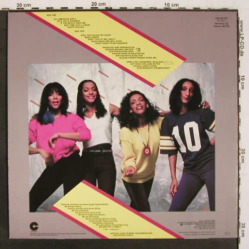Sister Sledge: All American Girls, Cotillion(COT 50774), D, 1981 - LP - V6712 - 6,00 Euro