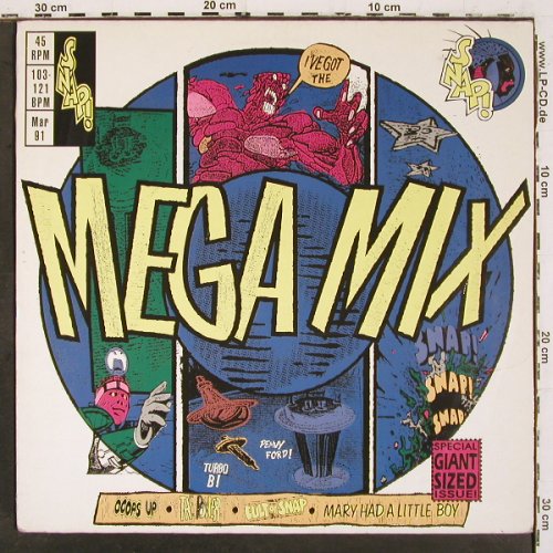 Snap!: Megamix(8:34)/Cult's Dub, Logic(614 169), D, 1991 - 12inch - V6737 - 4,00 Euro