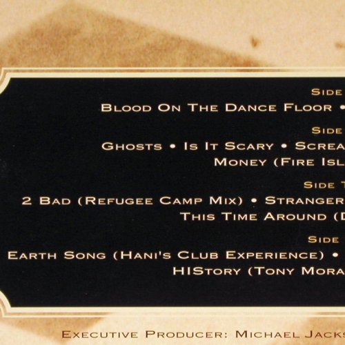 Jackson,Michael: Blood on the Dance Floor, m &sol;vg+, Epic (EPC 487500-1), EU, 1997 Typ: 2LP Best.-Nr.: V6810 Preis: 100,00 Euro.