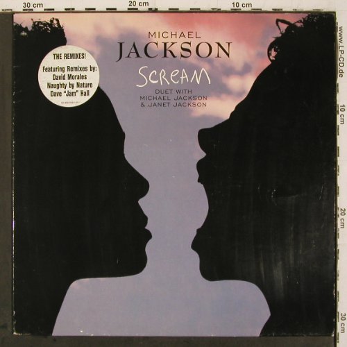 Jackson,Michael / Janet Jackson: Scream*4,rmxs, Morales/Naughty b.N., Epic(662022 8), NL, 1995 - 12inch - V6844 - 6,00 Euro