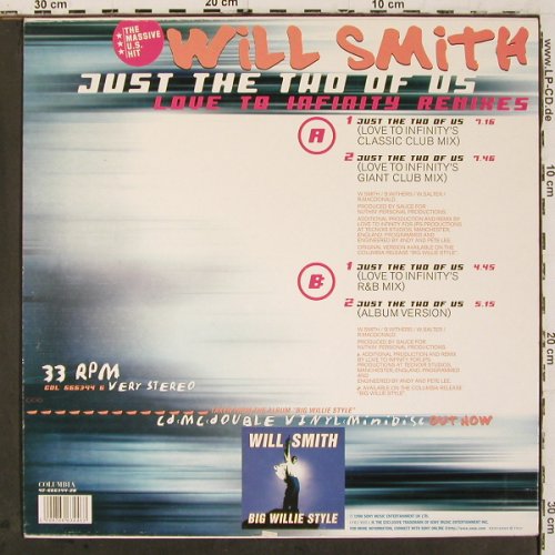 Smith,Will: Just the tho of us*4, Love to..rmxs, Columbia(666344 6), E, 1998 - 12inch - V6857 - 9,00 Euro