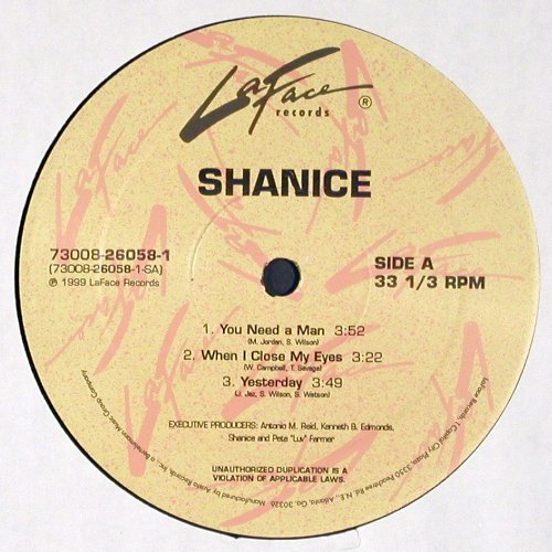 Shanice: Same, La Face Records(73008-26058-1), US, 1999 - 2LP - V6880 - 20,00 Euro