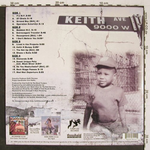 Kool Keith: Matthew, Funky Ass Records (THR-3014), US, 2000 Typ: 2LP Best.-Nr.: V6883 Preis: 50,00 Euro.