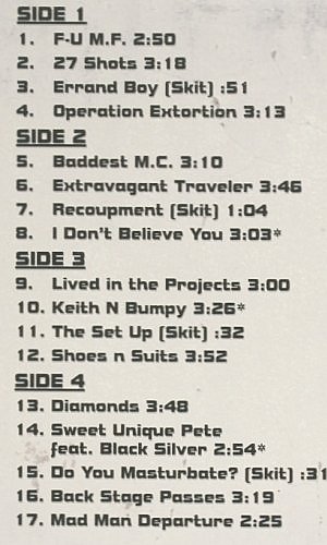 Kool Keith: Matthew, Funky Ass Records (THR-3014), US, 2000 Typ: 2LP Best.-Nr.: V6883 Preis: 50,00 Euro.