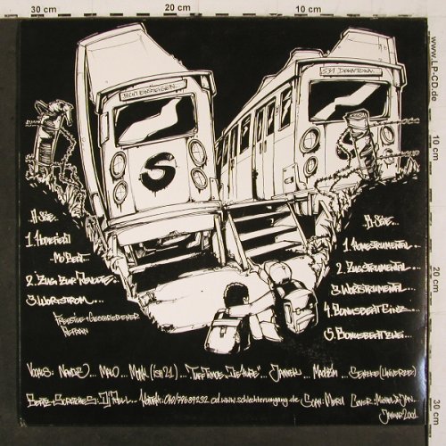 Schlechta Umgang: Zug zur Revolte, 8Tr. 33rpm, Dontstopuz(08 46237 20), D, 2001 - 12inch - V6889 - 9,00 Euro