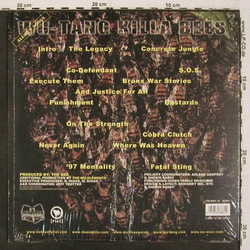 RZA pres. Wu-Tang Killa Bees: The Swarm, Vol.1, m-/vg+, Wu-Tang Records(WT001LP), EU, 1998 - 2LP - V6892 - 40,00 Euro