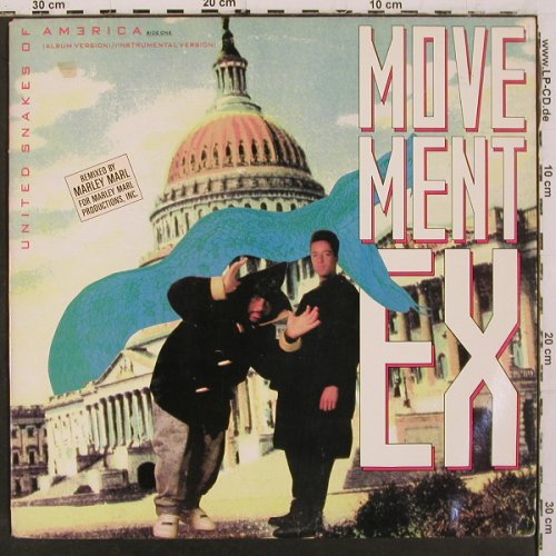 Movement Ex: United Snakes of America*3+1, Columbia (44 73645), US, 1990 Typ: 12" Best.-Nr.: V6901 Preis: 5,00 Euro.