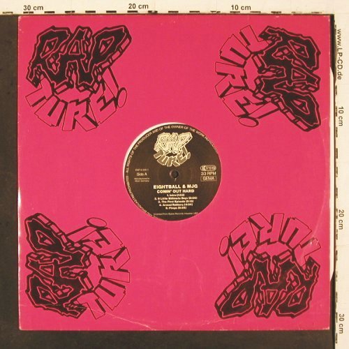Eightball & MJG: Comin' out hard, vg+&sol;vg+, Rapture (RAP 6-014-1), D, 1993 Typ: LP Best.-Nr.: V6905 Preis: 100,00 Euro.