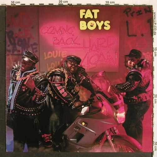 Fat Boys: Coming Back Hard Again, Polydor (835 809-1), D, 1988 Typ: LP Best.-Nr.: V6995 Preis: 6,00 Euro.