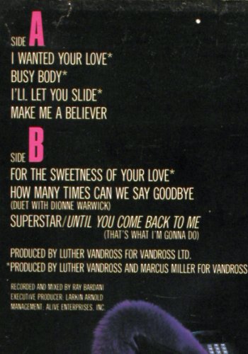 Vandross,Luther: Busy Body, Epic (25608), NL, 1983 Typ: LP Best.-Nr.: V7156 Preis: 6,00 Euro.